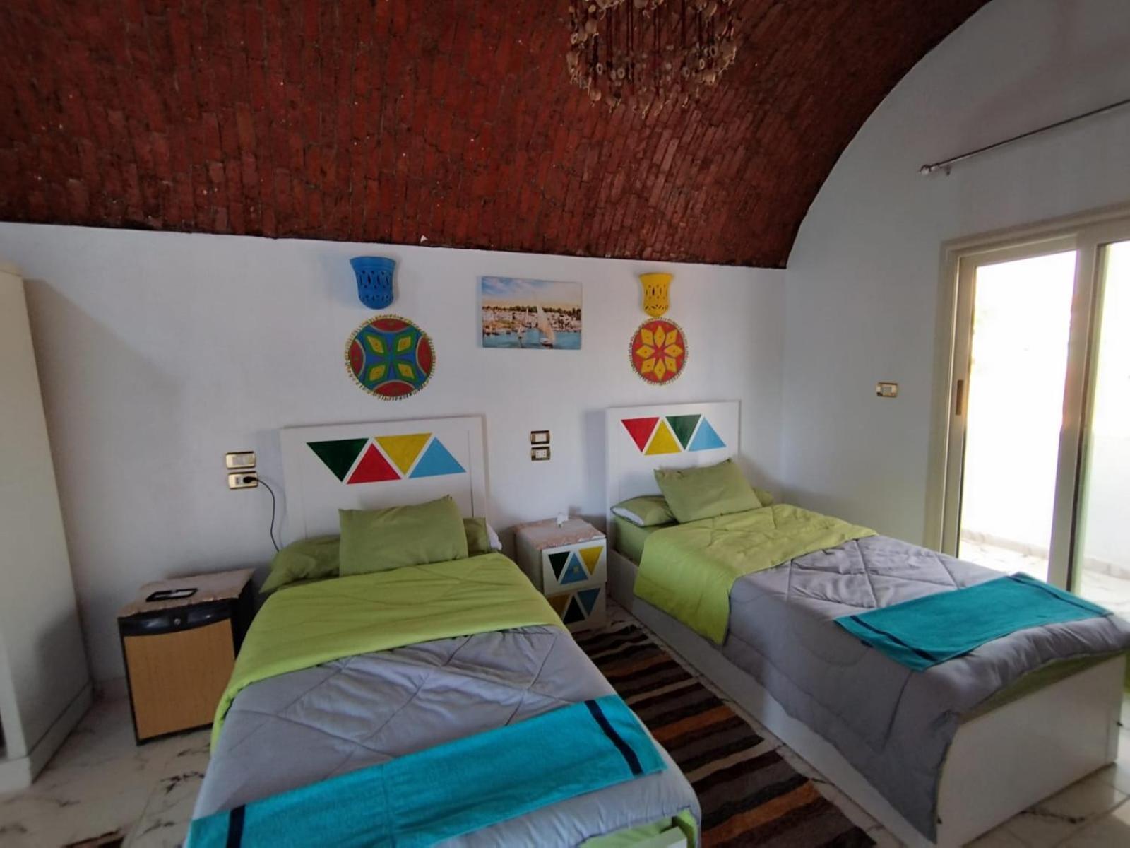 Lawanda Nubian House Bed and Breakfast Aswan Rum bild