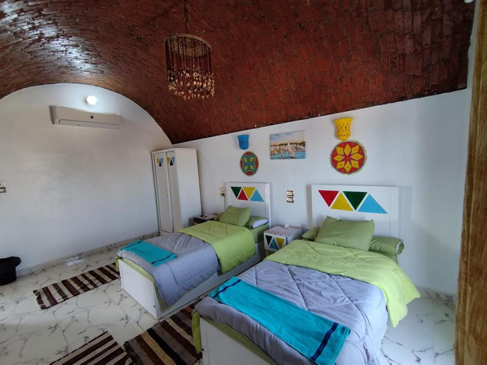 Lawanda Nubian House Bed and Breakfast Aswan Rum bild